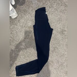 Navy High-Waisted Lululemon Leggings